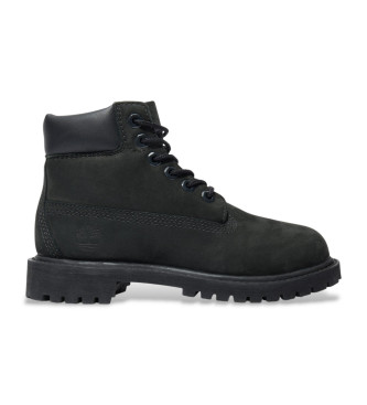 Timberland Skórzane sznurowane buty 6 Premium czarne  