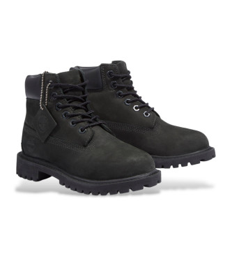 Timberland Skórzane sznurowane buty 6 Premium czarne  