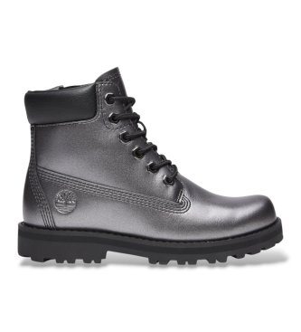 Timberland Bottes en cuir Courma Kid grises