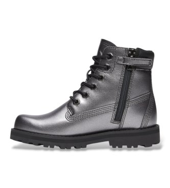 Timberland Bottes en cuir Courma Kid grises