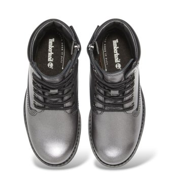 Timberland Bottes en cuir Courma Kid grises