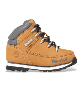 Timberland Bottes en cuir  lacets Euro Sprint pour le jaune  