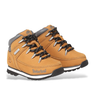 Timberland Bottes en cuir  lacets Euro Sprint pour le jaune  