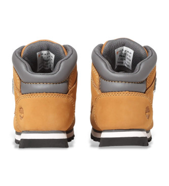 Timberland Bottes en cuir  lacets Euro Sprint pour le jaune  