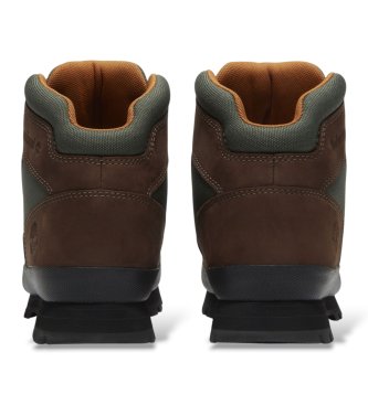 Timberland Bottes en cuir Euro Hiker marron foncé