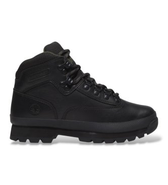 Timberland Botas de piel Euro Hiker negro