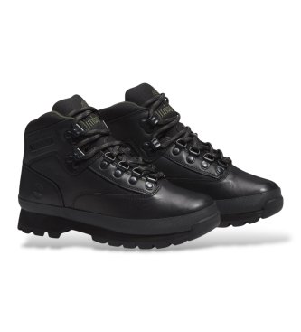 Timberland Botas de piel Euro Hiker negro
