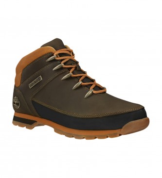 Timberland Botas de piel Euro Sprint Hiker marrn verdoso