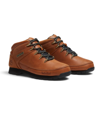 Timberland Botas de Piel Euro Sprint Mid marrón