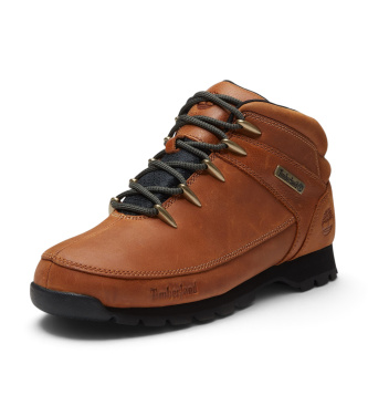 Timberland Botas de Piel Euro Sprint Mid marrón