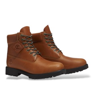 Timberland Heritage-læderstøvler i beige