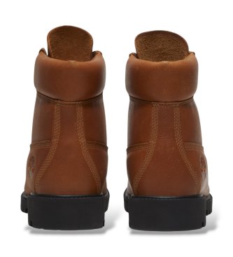 Timberland Heritage-læderstøvler i beige