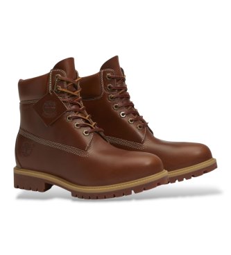 Timberland Brown leather Heritage ankle boots