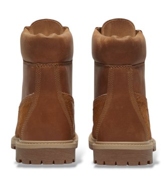 Timberland Brown Premium leather ankle boots