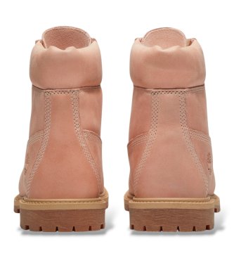 Timberland Pink Premium leather ankle boots