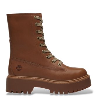 Timberland Stone Street brown leather boots