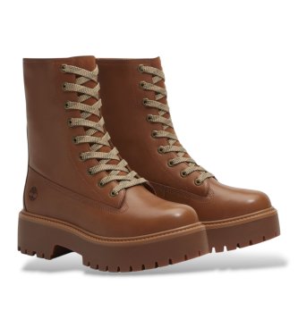 Timberland Stone Street brown leather boots