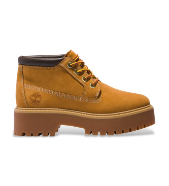 Timberland Stone Street brune ankelstvler i lder