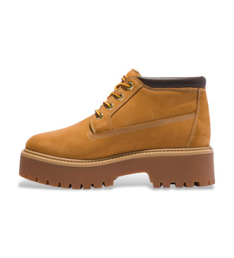 Timberland Stone Street brune ankelstvler i lder