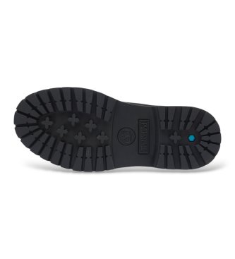 Timberland Bottes en cuir Stone Street noires