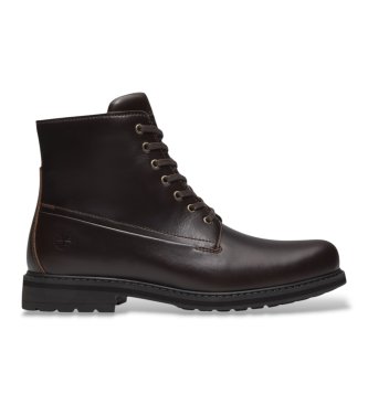 Timberland Stormbucks mørkebrun læderstøvler