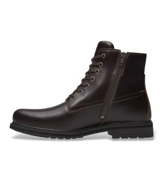 Timberland Stormbucks mørkebrun læderstøvler