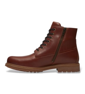 Timberland Brown Stormbucks leather ankle boots