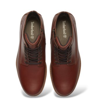 Timberland Brown Stormbucks leather ankle boots