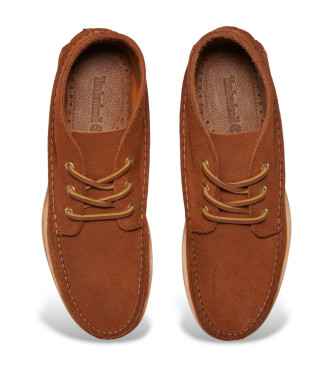 Timberland Botas n�uticas artesanais castanhas