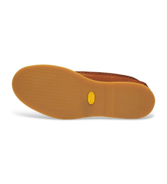 Timberland Botas n�uticas artesanais castanhas