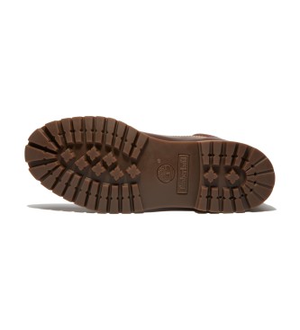 Timberland 6-palčni vodoodporni usnjeni čevlji Premium Brown