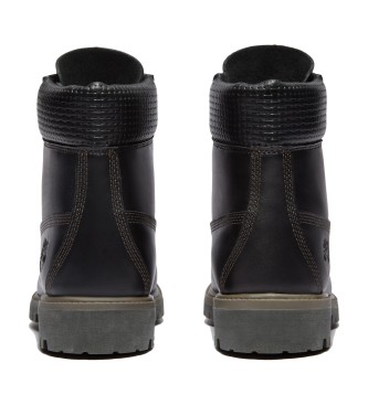 Timberland 6-palčni vodoodporni usnjeni čevlji Premium Black