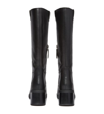 Timberland Bottes hautes Bellevaux en cuir noir
