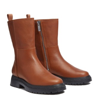 Timberland Visoki škornji Cambria Valley iz rjavega usnja