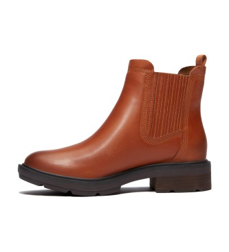Timberland Bottines en cuir Brimfield Chelsea, marron