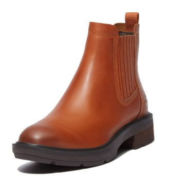 Timberland Bottines en cuir Brimfield Chelsea, marron