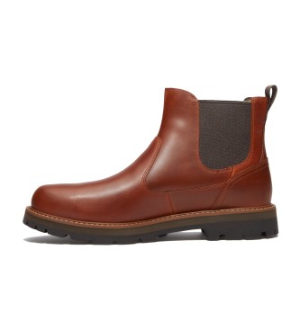 Timberland Rjavi Britton Road Chelsea usnjeni škornji