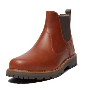 Timberland Rjavi Britton Road Chelsea usnjeni škornji