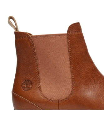 Timberland Cambria Valley brown leather chelsea ankle boots
