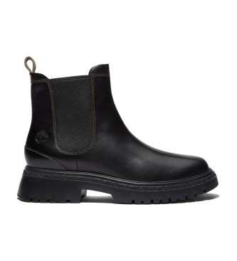 Timberland Cambria Valley Chelsea-Stiefel aus Leder schwarz