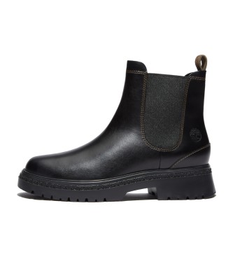 Timberland Cambria Valley Chelsea-Stiefel aus Leder schwarz