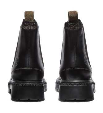 Timberland Cambria Valley Chelsea-Stiefel aus Leder schwarz