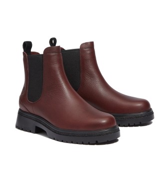 Timberland Cambria Valley temno rjavi usnjeni gležnjarji chelsea