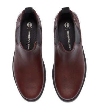 Timberland Cambria Valley temno rjavi usnjeni gležnjarji chelsea