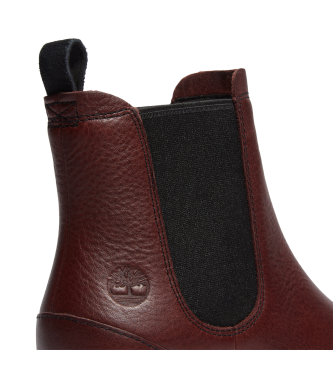 Timberland Cambria Valley temno rjavi usnjeni gležnjarji chelsea
