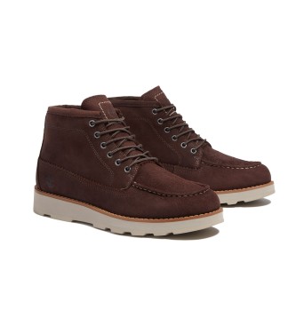 Timberland Britton Mills Chukka Lederstiefel dunkelbraun
