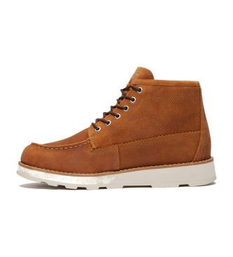 Timberland Britton Mills Chukka Leather Ankle Boots marron