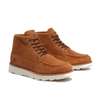 Timberland Britton Mills Chukka Leather Ankle Boots marron