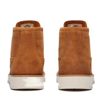 Timberland Britton Mills Chukka Leather Ankle Boots marron