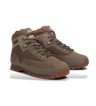 Timberland Bottes Euro Hiker en cuir vert
